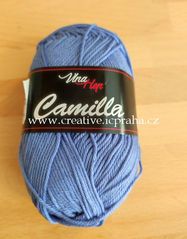 Camilla 100%bavlna cca 125m/50g - modrá jeans